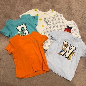 Bundle of 4T Boy Toddler Shirts